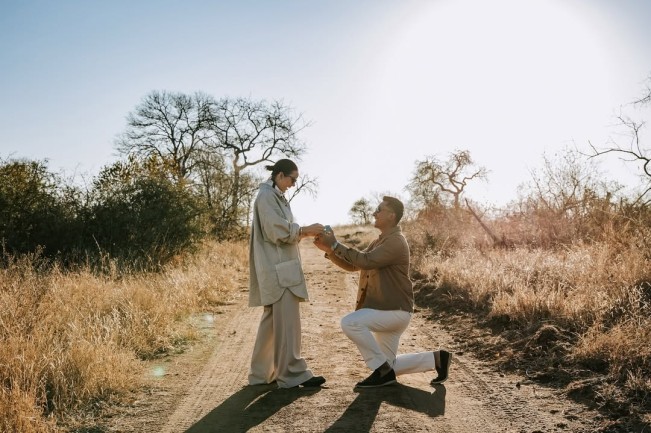 Patricia Schuldtz dilamar Darma Mangkuluhur, anak Tommy Suharto. [Instagram]